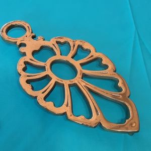 Brass antique pot holders